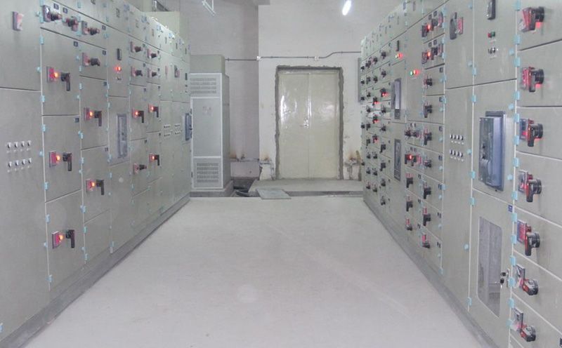 High and low voltage distribution system